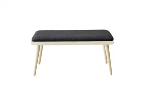 Rondo Mini Açılır Mutfak Masası Takımı - Sedef Krem Antrasit Renk