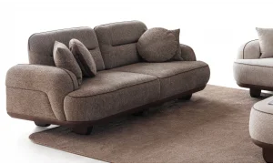 Nepal Kahve 3lü Koltuk