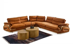 Axel Turuncu Köşe Koltuk Takımı