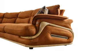 Axel Turuncu Köşe Koltuk Takımı