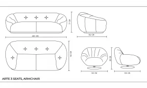 Arte Koltuk Takımı