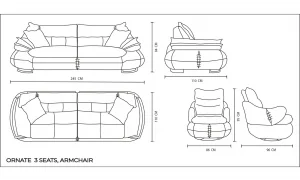 Ornate Koltuk Takımı
