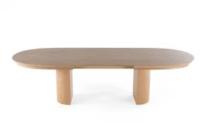 Como Meşe Çift Açılır Yemek Masası