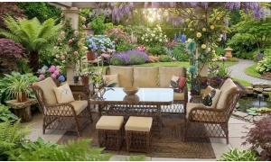 Almus Üçlü Bahçe ve Balkon Takımı