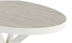 Valencia Traverten Çift Açılır Yemek Masası