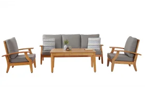 Teras Naturel Bej 5 Oturumlu Bahçe ve Balkon Takımı