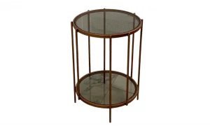 Arte Yan Sehpa - Cam Tablalı