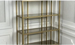 Gökkuşağı Vitrin - Cam Tablalı