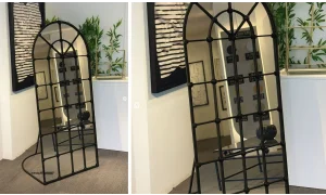 Art Siyah Boy Aynası