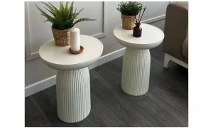 Bohem 2li Mantar Sehpa - Ceviz & Aytaşı