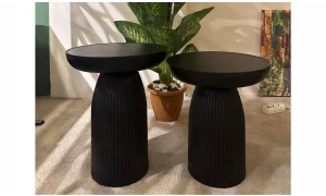 Bohem 2li Mantar Sehpa - Ceviz & Aytaşı