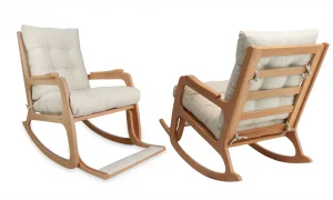 Kontes Naturel Sallanır Sandalye Dinlenme Koltuğu