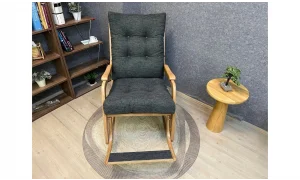 Kontes Naturel Gri Sallanır Sandalye Dinlenme Koltuğu