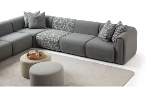 Mavon Gri Köşe Koltuk Takımı