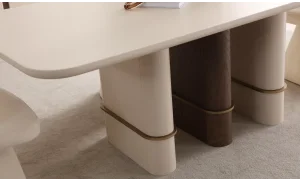 Edra Krem Yemek Masası Takımı