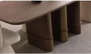 Edra Ceviz Yemek Odası Takımı