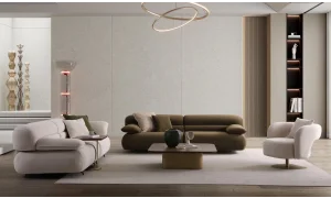 Orva Krem Koltuk Takımı