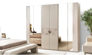 Veyron 6 Kapaklı Gardrop