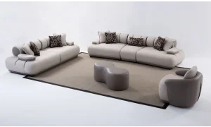 Calvin Gri Koltuk Takımı