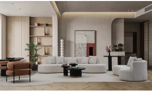 Oval Koltuk Takımı