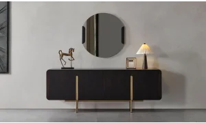 Monolit İsli Meşe Yemek Odası Takımı