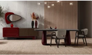 Bordeaux Yemek Odası Takımı