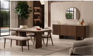 Dolce Porselen Yemek Odası Takımı