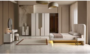 Ada Ceviz Yatak Odası Takımı