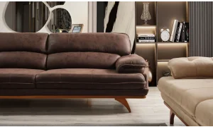 Akra Kahve 3lü Koltuk