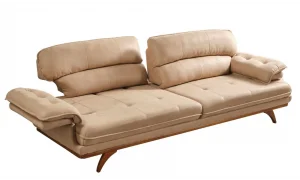 Akra Açık Kahve 3lü Koltuk