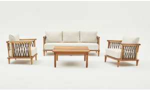 Alaçatı Bahçe ve Balkon Takımı (İroko)