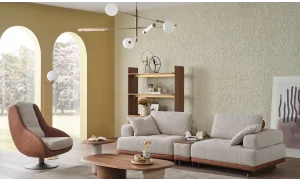 Alba 3lü Koltuk (sehpalı)
