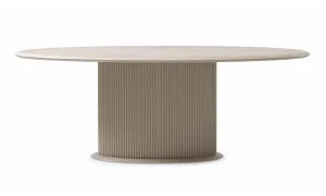 Albana Traverten Yemek Masası