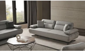 Alen Gri 3lü Koltuk