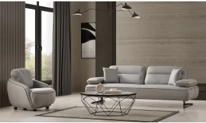 Alen Gri Koltuk Takımı