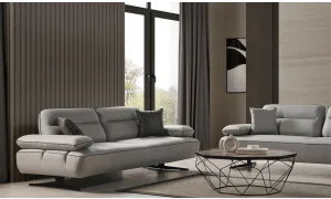 Alen Gri 3lü Koltuk