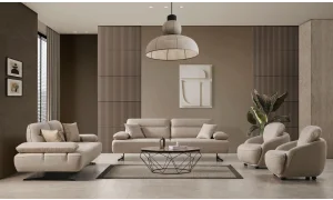 Alen Kahve 3lü Koltuk