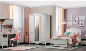 Alya 4 Kapaklı Gardrop