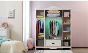 Alya 4 Kapaklı Gardrop