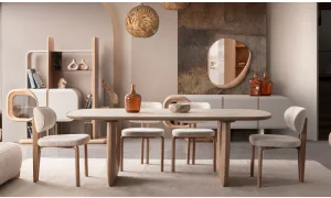 Amalfi Seramik Yemek Odası Takımı