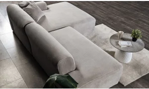 Anka Dinlenmeli Köşe Koltuk Takımı (Gri)