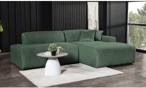 Anka Dinlenmeli Köşe Koltuk Takımı (Yeşil)