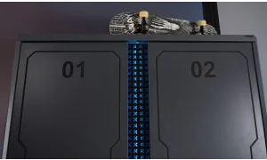 Arcade 2 Kapaklı Lite Dolap