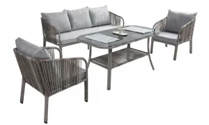 Artemis Bahçe ve Balkon Takımı (Gri - Üçlü)