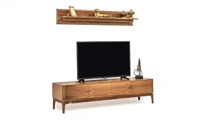 Ottoman Şömineli Tv Ünitesi