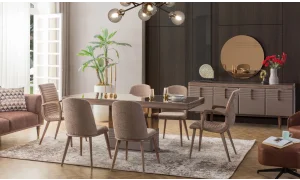 Atlas Yemek Masası Takımı