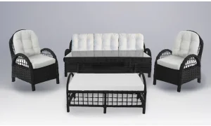 Bafra Antrasit Bahçe ve Balkon Takımı