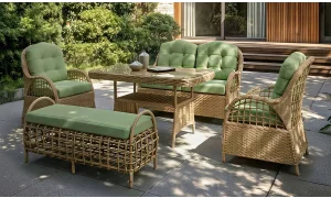 Bafra Camel İkili Bahçe ve Balkon Takımı