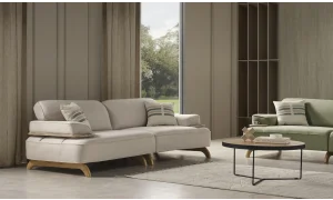 Banco Patty 3lü Krem Koltuk