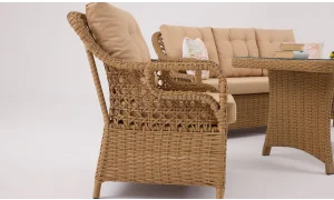 Benin Bahçe ve Balkon Takımı (Eskitme)